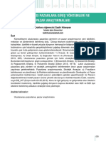 Uluslararasi Pazarlara Giris Yontemleri Ve Pazar Arastirmalari