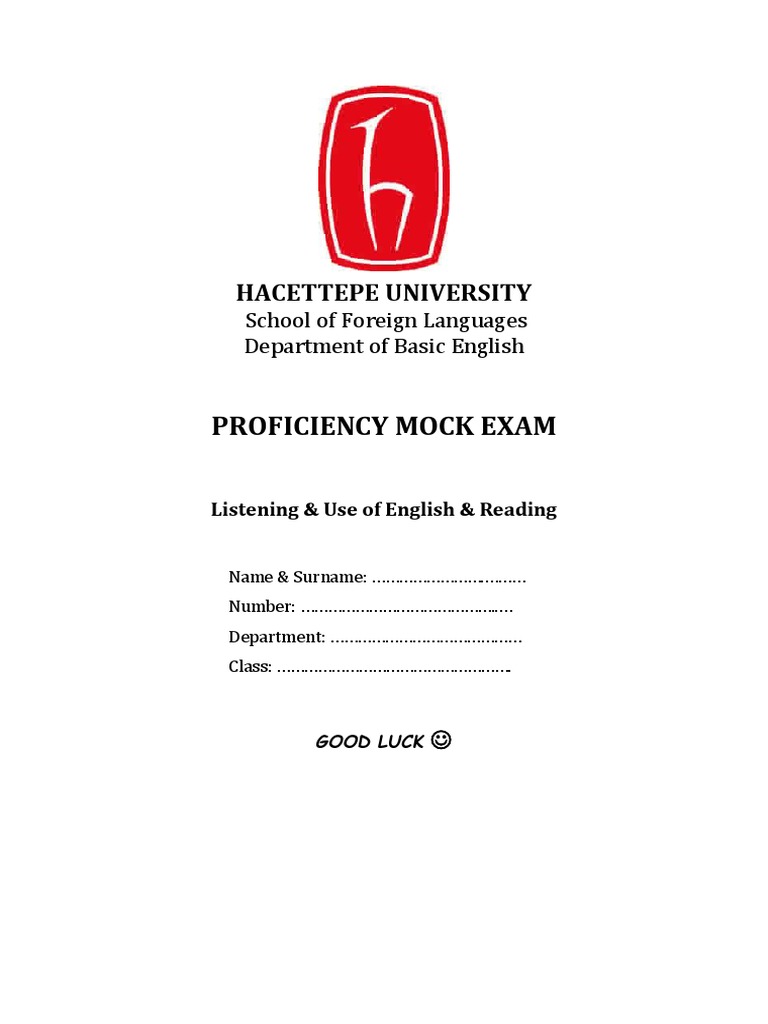 Mock Exam Booklet PDF Surveillance Police