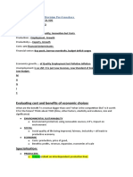 Economics Pneumonic Revision For 6 Markers