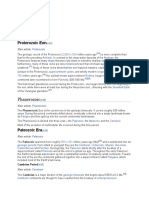 Proterozoic Eon: Phanerozoic