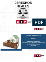 s07.s7 - Derechos Reales Principales La Propiedad. Disposiciones Generales Adquisición de La Propiedad-Apropiación, Especificación y Mezcla, Accesión