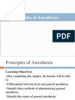 Anesthesia and Hazrd in or