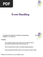 Event Handling