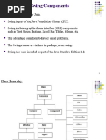 Swing Componenets New