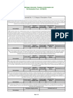 Eastern Michigan University Freedom of Information Act Fee Itemization Form - ESTIMATE