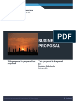 Business Proposal: This Proposal Is Prepared For: This Proposal Is Prepared by