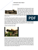 Rumah Adat Daerah Riau Penjelasan