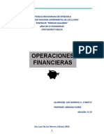Operaciones Financieras