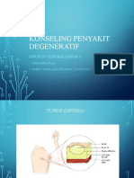 Konseling Penyakit Degeneratif