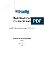 Matemáticas Financieras