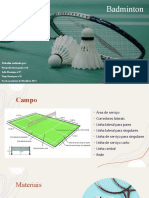 Badminton - Regras, Campo, Materiais e Ações Técnico-Táticas