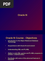 Oracle 9i SQL & PLSQL