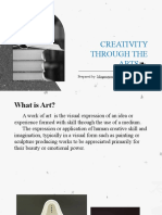 Creativity Through The Arts