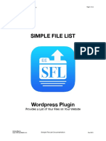 WordPress Plugin Provides File Listing and Management
