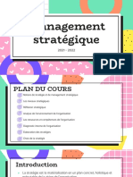 Management Stratégique 2021 2022