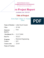 Micro Project Report