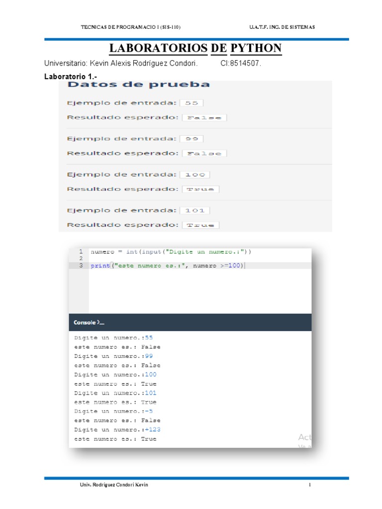 Laboratorios de Python 2 | PDF | Ajedrez