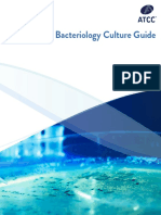 Bacterial Culture Guide ATCC