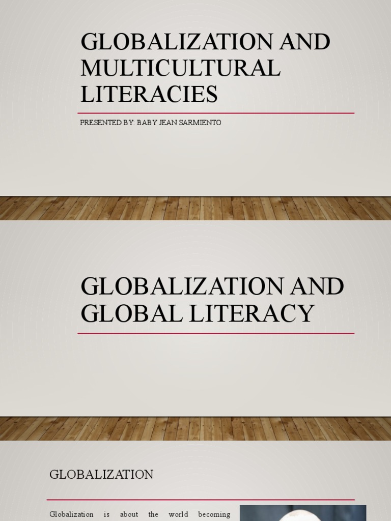 Globalization And Multicultural Pdf Literacy Multiculturalism