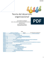 Teoría Del Desarrollo Organizacional