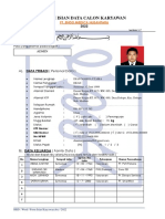Form Data Calon Karyawan PT. EMN 2022