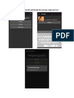 Use Steganography To Encode and Decode The Message Using Any Tool