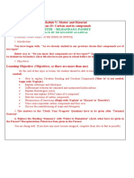 Module - V.CH - 25 Carbon & Its Compound