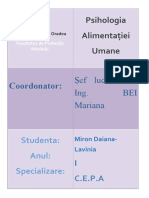 Dieta - Miron Daiana-Lavinia - CEPA - Anul I