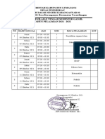 Jadwal PTS Ganjil 2021-2022