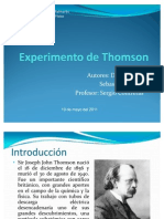 Experimento de Thomson