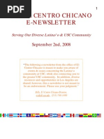 Download USC El Centro Chicano E-Newsletter - Sept  2 2008 Edition by Tlecoz Huitzil SN5740941 doc pdf