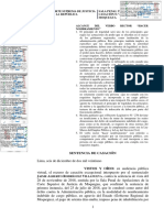 Sentencia de Casación, 6 DIC 2021. Casación N.° 265-2019 Moquegua. Sala Penal Transitoria. Verbo Rector "Hacer Nombramiento". 18 Págs