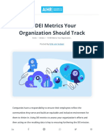 10 DEI Metrics Your Organization Should Track - AIHR