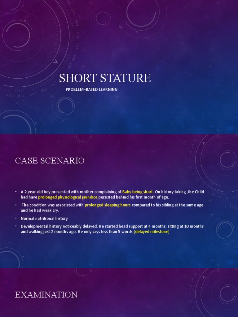 Short Stature: Problem-Based Learning | PDF | Hypothyroidism | Thyroid