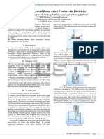 Design & Analysis of Rotor Which Produce The Electricity