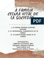 La Familia Célula Vital de La Sociedad