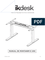 Mesa com Regulagem de Altura Automatizada