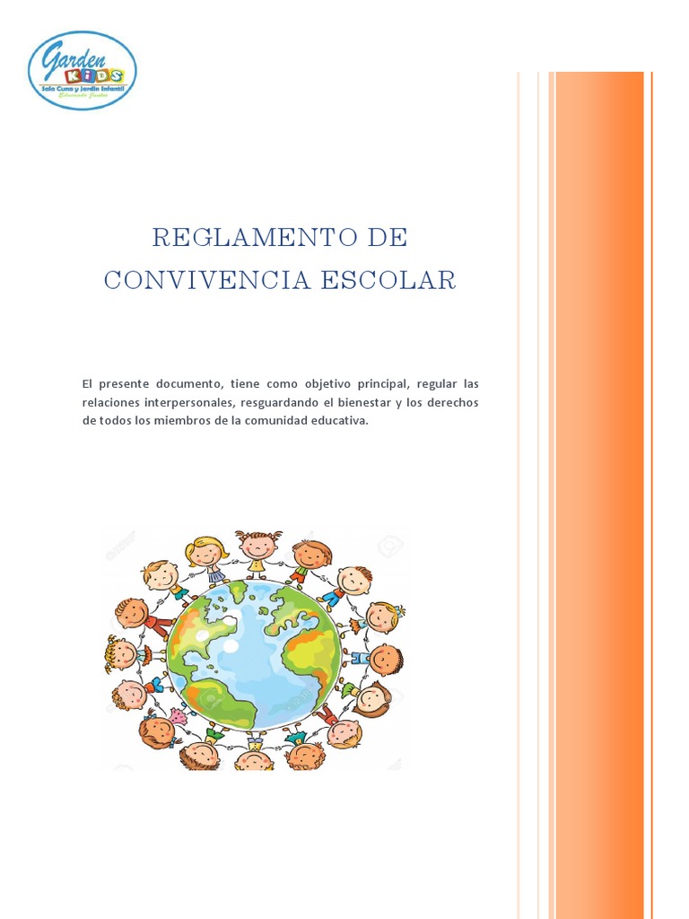 Reglamento de Convivencia Escolar Garden Kids | PDF | Abuso infantil ...