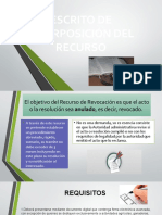 Requisitos del Recurso de Revocación