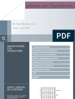 Presentacion Amplificadores Con Transistores Ene Jun 2022 Rev A