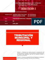 Tributación Municipal y Regional
