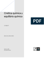 Ejercicios Adicionales. Unidad 9 - Química