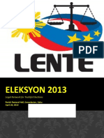 2. Eleksyon 2013 Voter's Ed