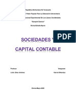 Informe de Contabilidad Sociedad y Capital Contable