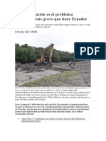 Metodologia La Deforestacion en Ecuador
