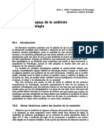 Fundamentos de La Medición en Psicología