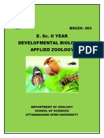 B Develop APP - Sc. Ii Year Mental Biology Lied Zoology Y&: BSCZ ZO-203