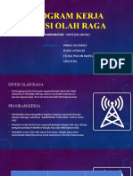 Program Kerja Divisi Olah Raga