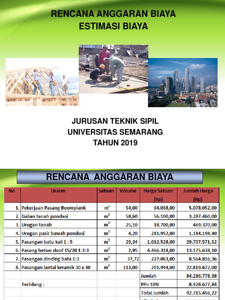 RAB 4 Penyusunan RAB | PDF