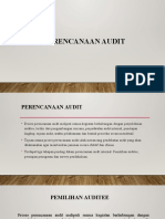 Pertemuan 9 - Perencanaan Audit